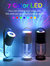 200ml Ultrasonic Cool Mist White Portable Mini Humidifier with 7 Color Changing