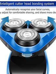 3-1 Electric Men Shaver Trimmer Portable Travel Kit - 3 pcs