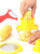 4 in 1 Yellow Corn Stripper Shucker Tool Holder Cutter Remover Kitchen Food Prep - Yellow