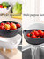 9-1 Multi-Purpose Kitchen Vegetable Fruit Food Salad Food Prep Cutter Drainer Kit