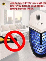 Electric Plug in Mosquito Zapper Killer Ultrasonic Pest Repeller Dual Modes