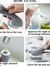 Handheld Soap Dispenser Brush Cleaner Kitchen Sink Home Dish Plate Washing