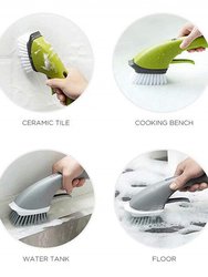 Handheld Soap Dispenser Brush Cleaner Kitchen Sink Home Dish Plate Washing