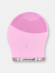 Pink Ultrasonic Facial Cleanser Cleaner Scrubber Cleaner Women Men Travel Portable