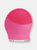 Pink Ultrasonic Facial Cleanser Cleaner Scrubber Cleaner Women Men Travel Portable