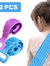 Silicone Shower Back Scrubber Cleaner Washer for Men Women Children Kid - 29.7"/28" - Blue / Purple