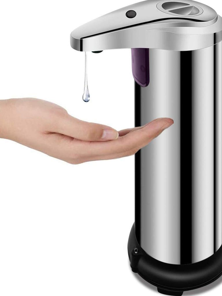 Stainless Steel Automatic Touchless Soap Dispenser Adjustable Setting