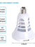 White 2-1 UV Plant Grow Bulb Mosquito Bug Zapper Light Bulb 110V E26-E27