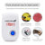 White Indoor Ultrasonic Pest Repeller Electric Plug in Pest Control - 6 Pks