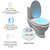 White Motion Activate Sensor Toilet Led Night Light