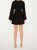 Driscoll Long Sleeve Cut Out Dress In Black