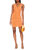 Maira Mini Dress In Orange - Orange