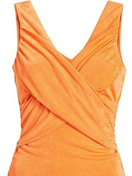 Women's Maira Dress - Orange