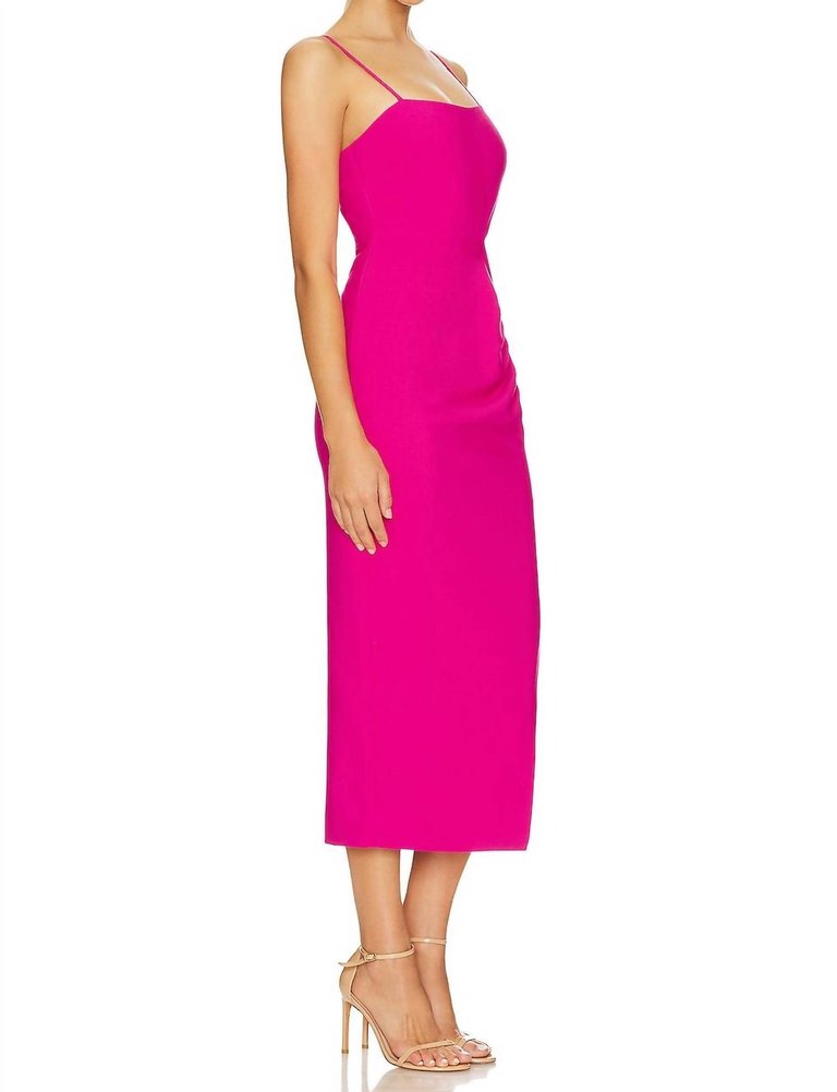 Zeldana Dress In Fuschia