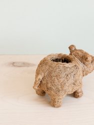 Baby Hippo Plant Pot - Handmade Pots