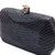 Black Woven Clutch - Handwoven Clutch