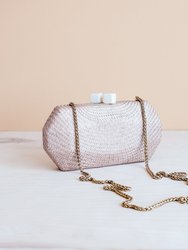 Dusty Rose Clutch - Handcrafted Clutches