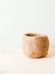 Large two-tone Sloth - Coco Coir Pots (6 inch)