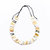 Mother of Pearl Squares Necklace - Multicolor - Multicolor