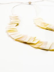 Mother Of Pearl Statement Necklace