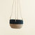 Natural + Black Colorblock Hanging Planter - Hanging Basket