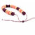 Paparazzi Wooden Necklace - Coral and Burgundy