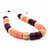 Paparazzi Wooden Necklace - Coral and Burgundy