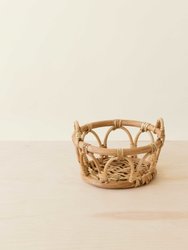 Rattan Fruit Basket -  Wicker Table Basket Set Of 3