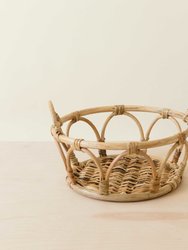 Rattan Fruit Basket -  Wicker Table Basket Set Of 3