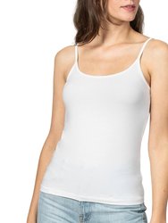 Layering Camisole Tank Top In White - White