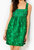 Bellami Embellished Floral Jacquard Dress - Kelly Green Leaf An Impression Jacquard