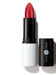 Vegan Lipstick - Flirtation (bold, mid toned red)