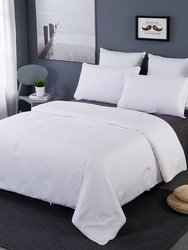 All Season Silk Comforter - White