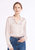 Basic Concealed Placket Silk Shirt - Pale Pink