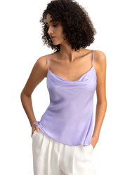 Cowl Neck Camisole - Orchid Petal