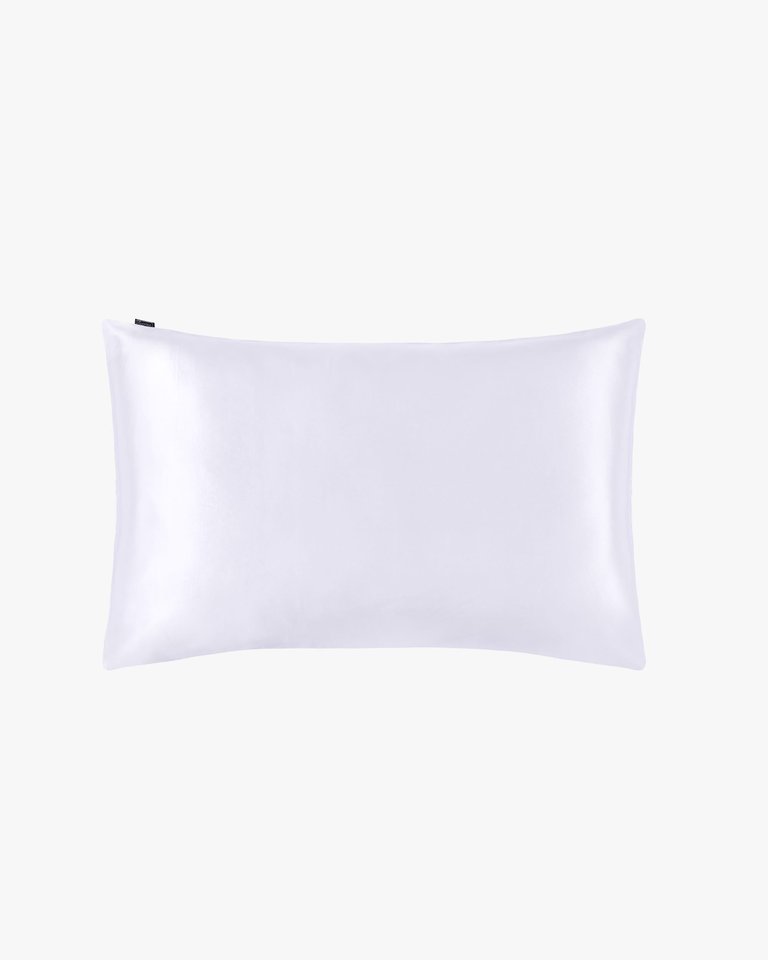 Envelope 100% Mulberry Silk Pillowcase  - White