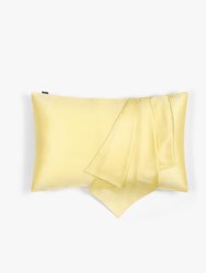 Lilyáurea™ Non-Colorants Golden Silk Pillowcase