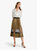 LILYSILK X MIM "STELLA" Pleated Skirt With Mesh Insert