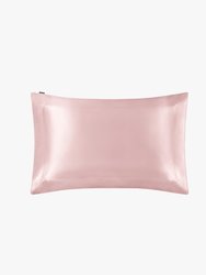 Oxford Envelope Luxury Silk Pillowcase  - Rosy Pink