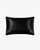Oxford Envelope Luxury Silk Pillowcase  - Black