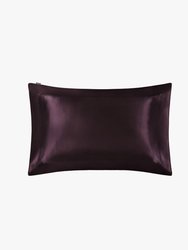 Oxford Envelope Luxury Silk Pillowcase  - Deep Purple