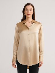 SOS Shirt For Women - Light Camel