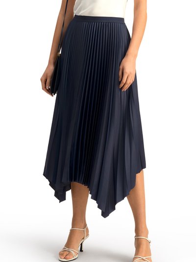 LILYSILK Women Pleated Hankerchief Skirt  product