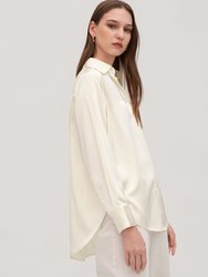 Women  SOS Shirt - Lily White