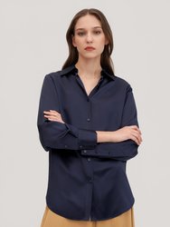 Women SOS Shirt - Navy Blue