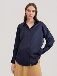 Women SOS Shirt - Navy Blue - Navy Blue