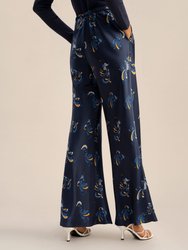 Women Spring Waltz Bias Cut Pants