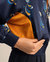 Women Spring waltz reversible silk jacket