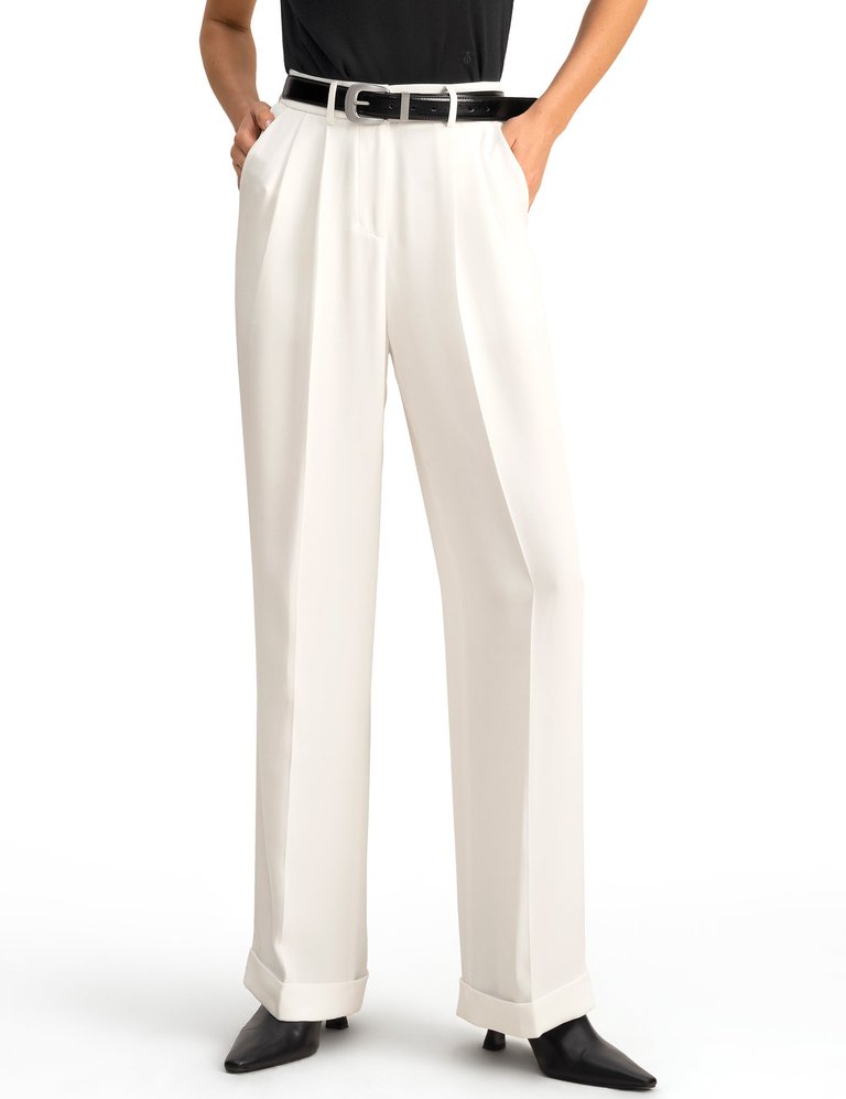 Women The Flos Pants - Natural White