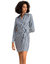 Women The Palma Shirtdress - Blue-White-Pinstripes